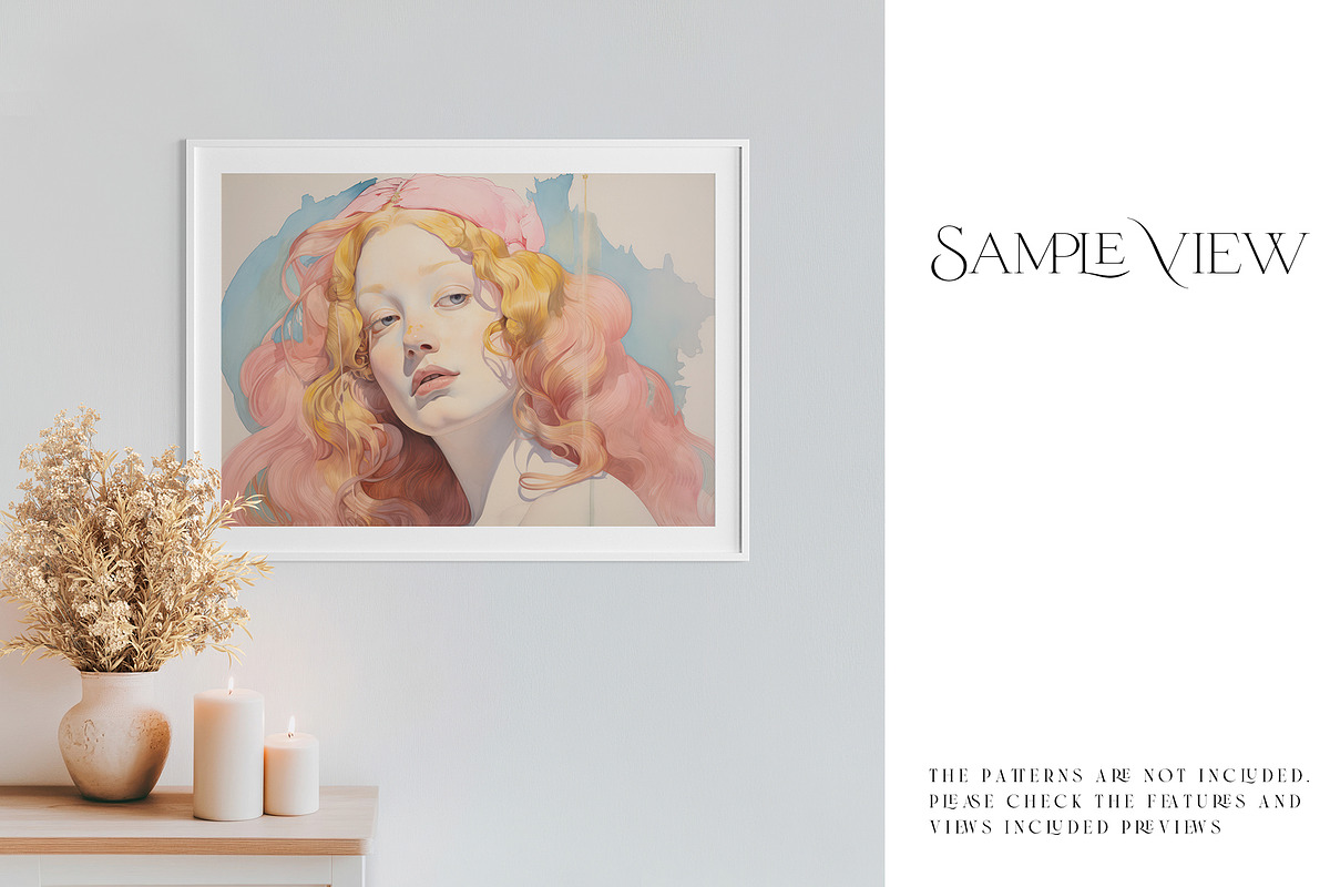 44 Frames and Wallpaper Mockups, a Mockup by mock-ups (Photo 10 of 16)