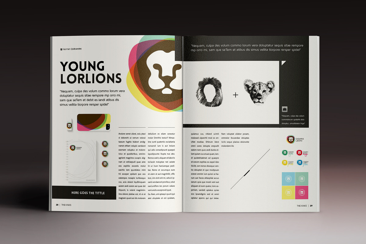 Design Magazine 4, a Magazine Template by Luuqas Design (Photo 10 of 15)