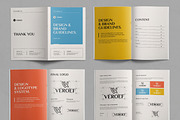 Brand Guideline Layout, a Stationery Template by ContestDesign (Thumbnail 2 of 3)