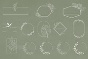 Minimal Logo Kit, a Branding & Logo Template by Garden in frame (Thumbnail 5 of 11)