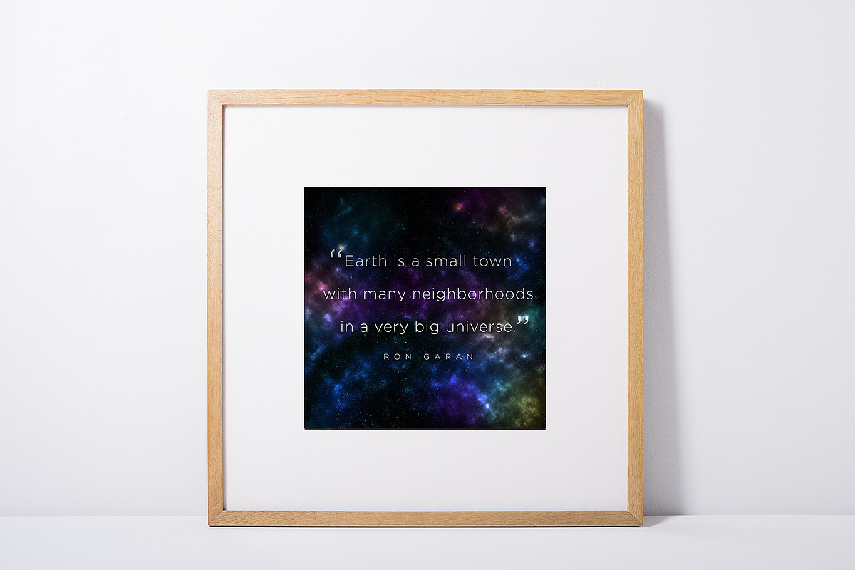 Space Galaxy Background, a Texture Graphic by Carolyn Packard Design (Photo 5 of 7)