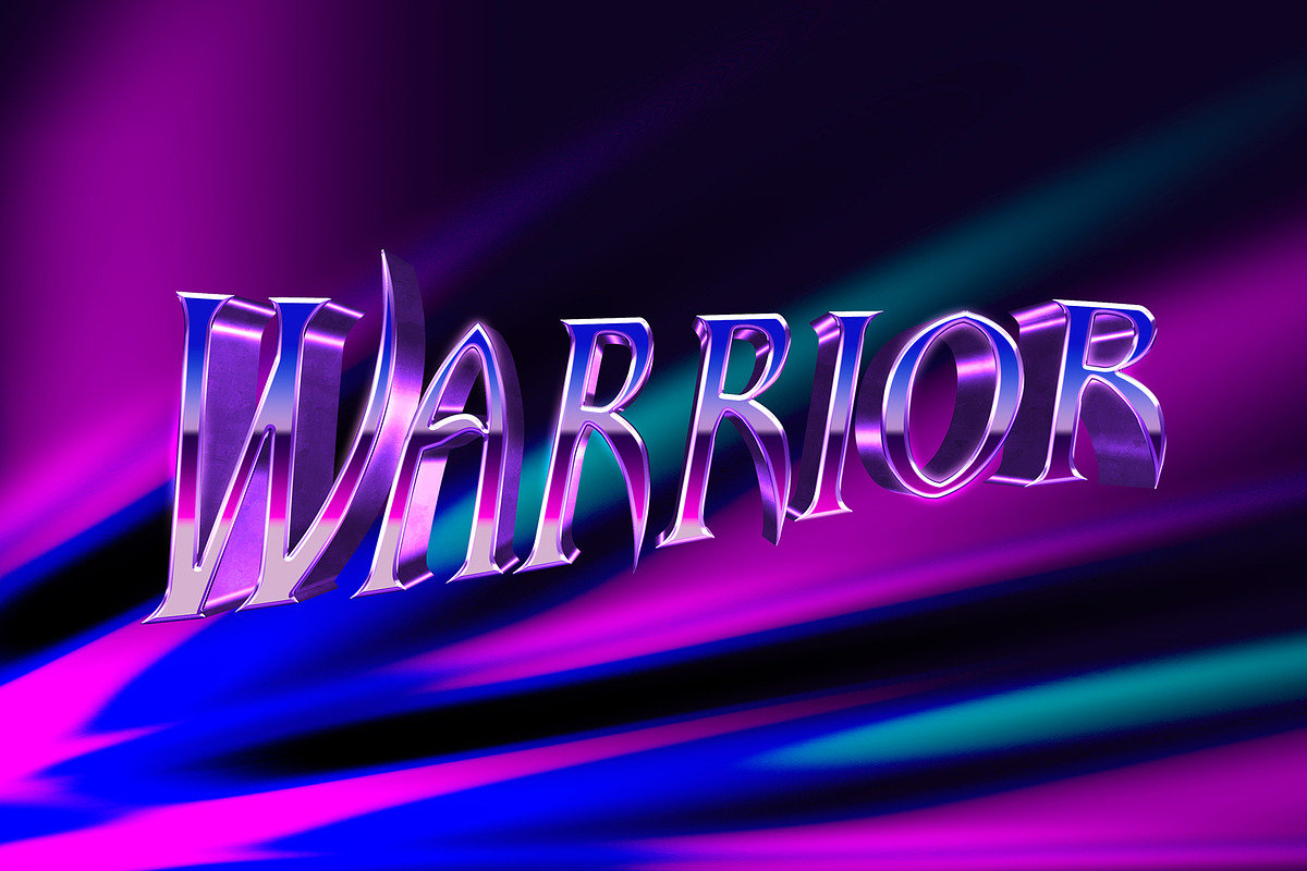80s Text and Logo Effects, a Layer Style Add-On by MahmoudWally (Photo 2 of 12)