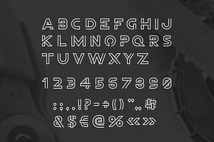 FreeLine Font