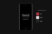 iPhone SE 2020 Mockup, an iPhone Mockup by GraphicValley (Thumbnail 6 of 6)