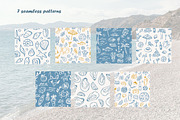 Hand drawn retro Beachy Vibes set, an Object Illustration by RaDavCrafts (Thumbnail 11 of 12)