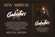 Gabuters Brush Font LS, a Font by GranzCreative (Thumbnail 7 of 29)