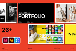 Digital Portfolio Presentation Deck, a Presentation Template by Templeste