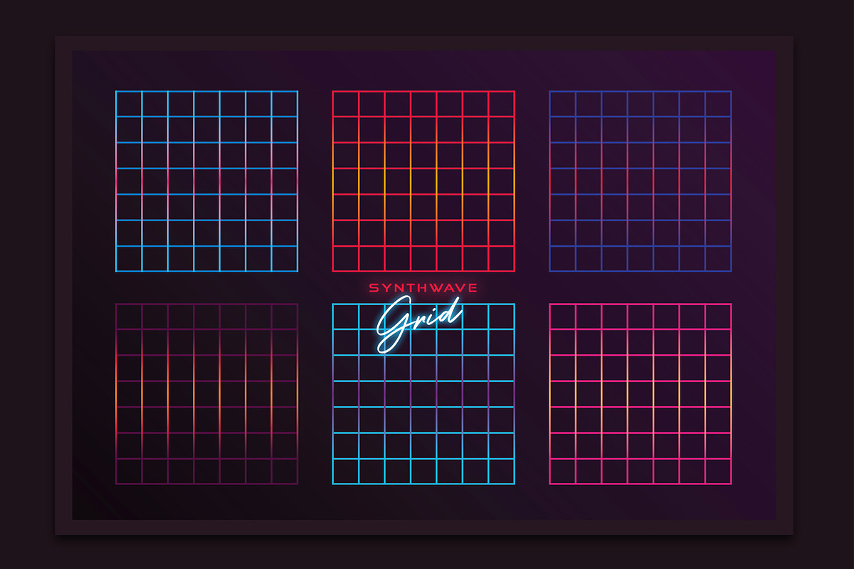 1980s Synthwave Toolkit, an Illustration by Polar Vectors (Photo 9 of 18)