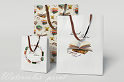 Books watercolor set, an Object Illustration by Olha Urdeichuk (Thumbnail 5 of 9)