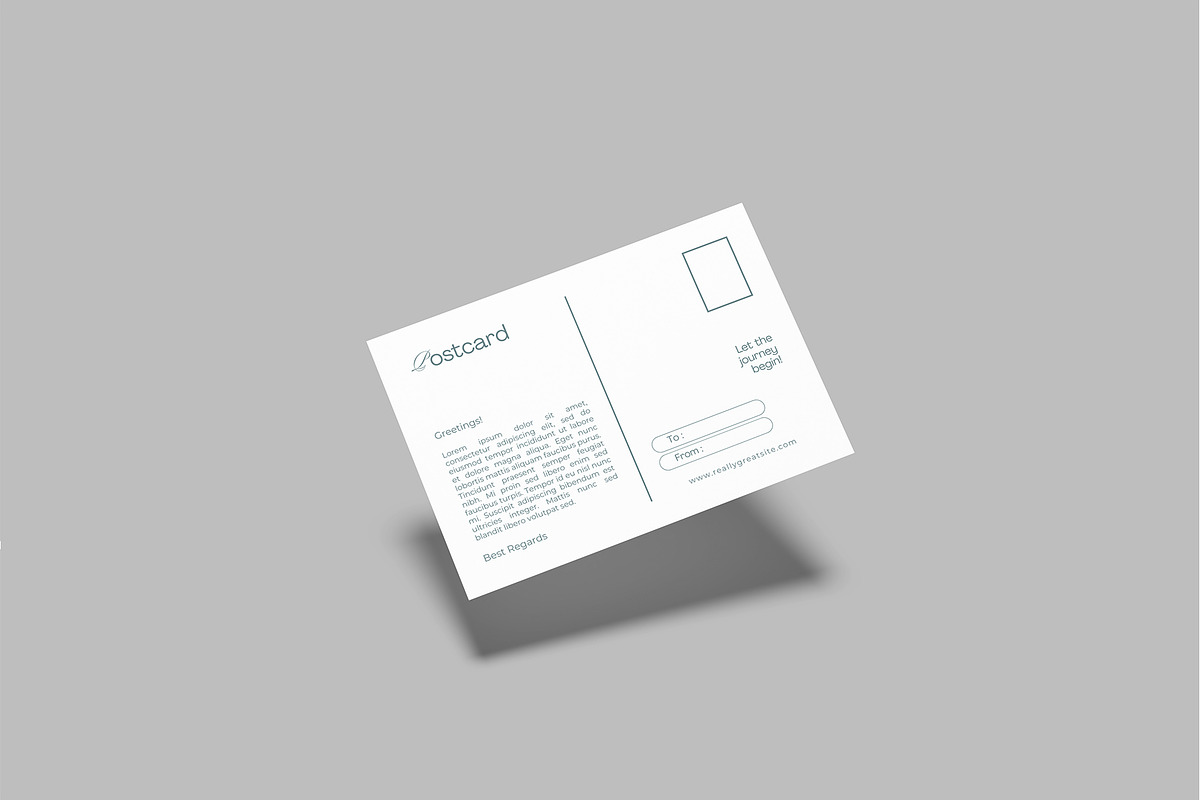 A6 Postcard Mockup, a Print Template by lamorastudio (Photo 9 of 12)