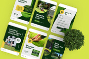 Lawn Care - Instagram Post, a Brochure Template by Izdihaar_Studio (Thumbnail 2 of 3)