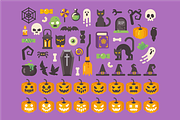 Halloween elements collection, an Icon by Ivan Dubovik (Thumbnail 2 of 6)