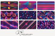 70 neon light seamless pattern, a Pattern Graphic by Poppy Lane Studio (Thumbnail 6 of 10)