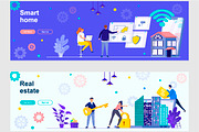 Flat Web Banners Template Kit, a Templates & Theme by alexdndz (Thumbnail 24 of 26)
