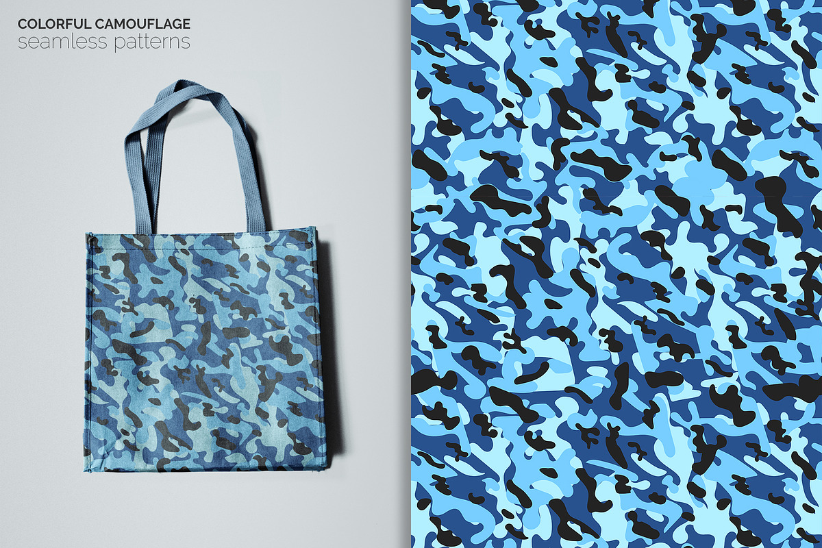 Colorful Camouflage Seamless Pattern, a Pattern Graphic by 3Y_Design (Photo 6 of 6)