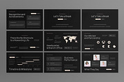 Gray Company Profile Google Slide, a Presentation Template by graphicook (Thumbnail 5 of 8)
