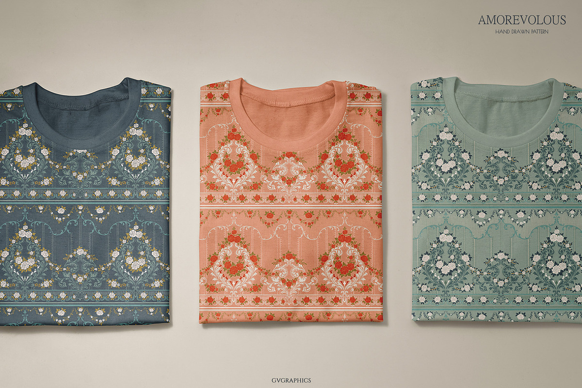 Victorian Style Ornate Pattern, a Pattern Graphic by GVGraphics (Photo 3 of 8)