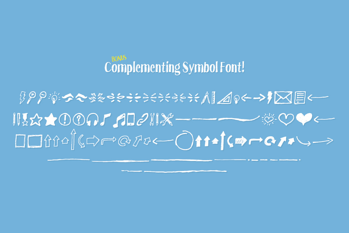 Truesketch + Bonus Ornament Font preview 5