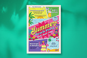 Summer Beach Party Flyer, a Flyer Template by Totem Design Studio (Thumbnail 1 of 5)
