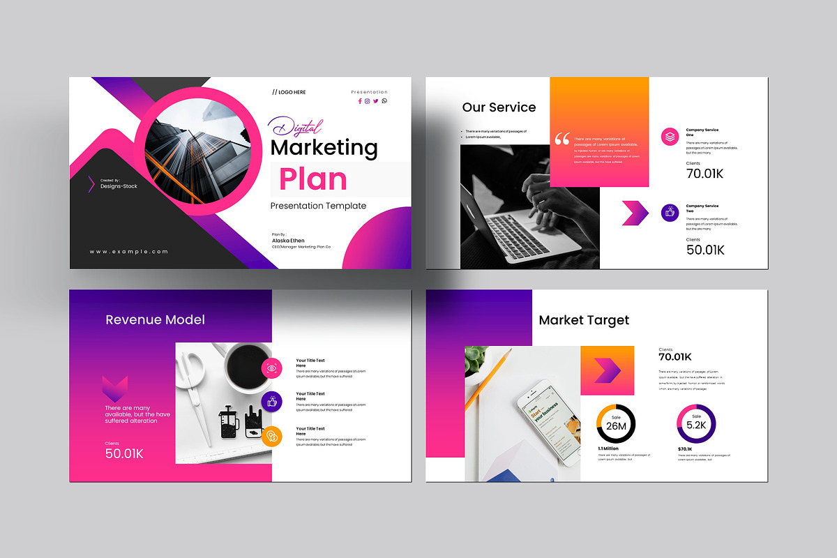 Digital Marketing Plan Presentation preview 5