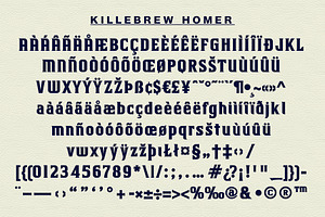 Killebrew Homer Bold Athletic Type