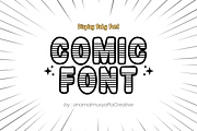 Outline Style - Display Font, a Font by KiddoGlyphs Studio (Thumbnail 2 of 5)