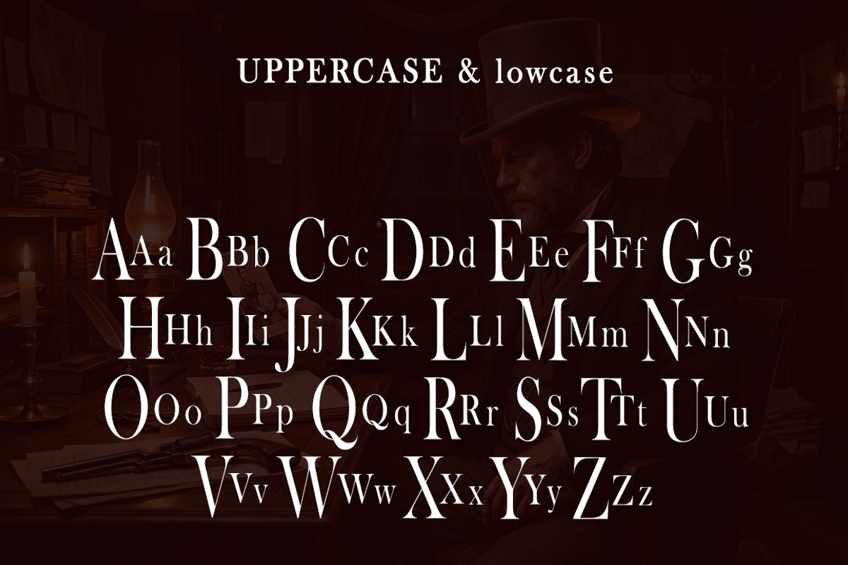Red Shadow Font, a Serif Font by yantodesign (Photo 7 of 8)