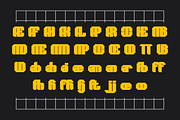Sheko - Headline Pixel Font, a Sans Serif Font by Valentino Vergan (Thumbnail 7 of 10)