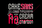 CAKE SANS - font., a Sans Serif Font by David is Creative (Thumbnail 2 of 6)