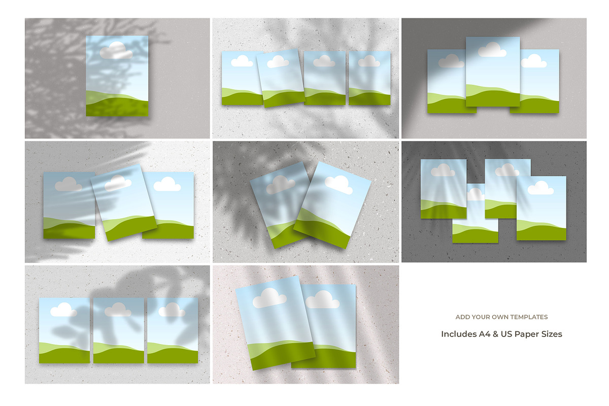 Canva A4 & US Paper Mockups, a Mockup by AndrewPixel (Photo 10 of 10)