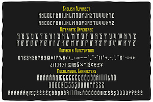 Space Vacation Layered Font