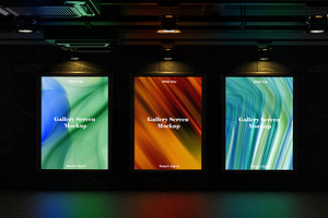 Gallery Screen Mockup