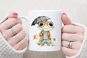 Quirky Frog Clipart, an Illustration by Sublimation Artist (Thumbnail 6 of 6)