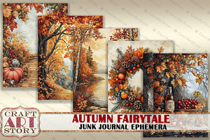 Autumn Fairytale Junk Journal