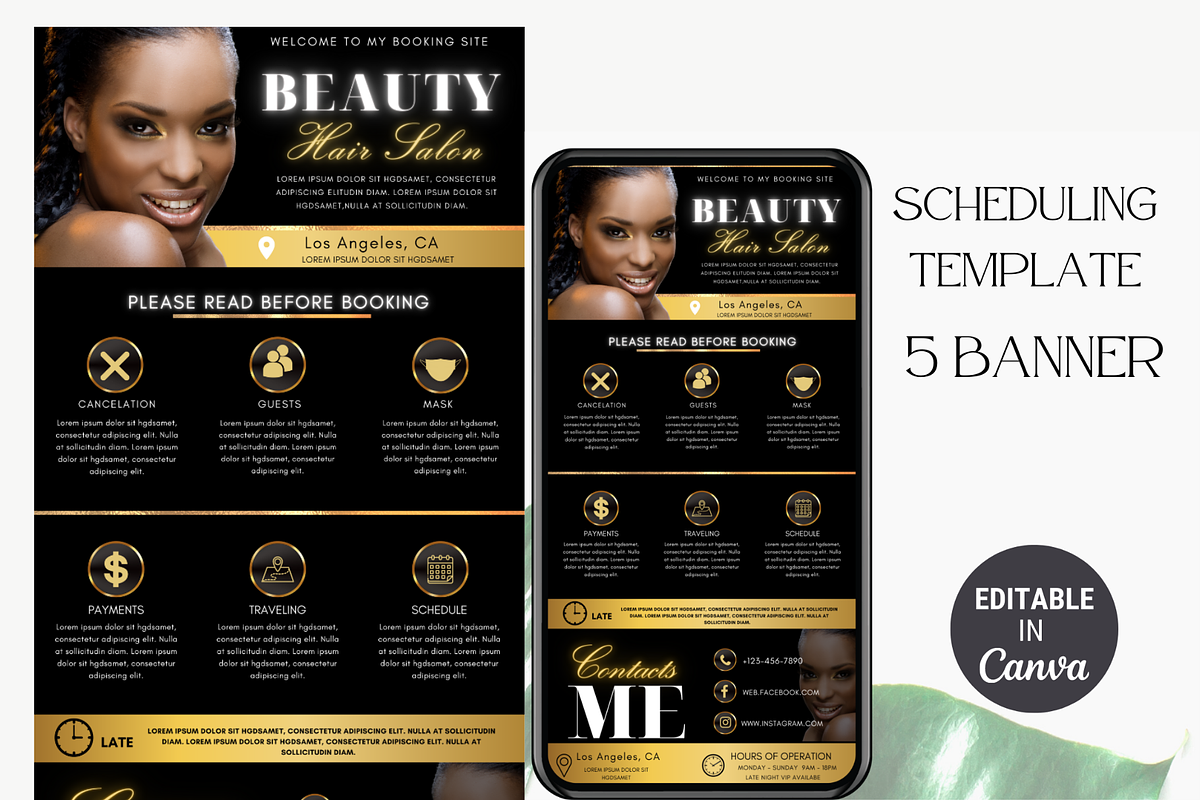 Acuity Scheduling Template, a Templates & Theme by TimCanvaTemplate (Photo 2 of 5)
