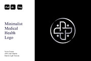 Minimalist Medical Health Logo, a Branding & Logo Template by Luxury Logos (Thumbnail 1 of 4)
