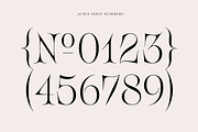 Acris Serif, a Serif Font by Andrey Sharonov (Thumbnail 13 of 16)