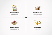 3D Ramadan Icons, an Environmental 3D Model by Creative Perspective (Thumbnail 2 of 5)
