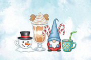 Christmas Snowman PNG Bundle, an Illustration by Designworld (Thumbnail 6 of 10)