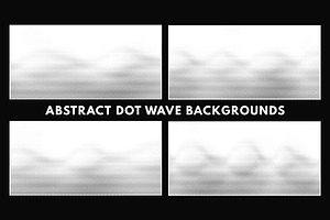 Abstract Dot Wave Backgrounds Vol.1