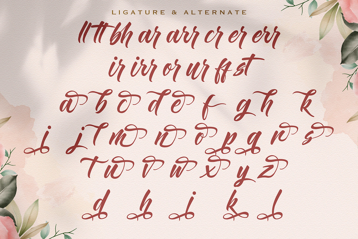 Bintang Kejora - Handwritten Font, a Script Font by StringLabs (Photo 9 of 10)