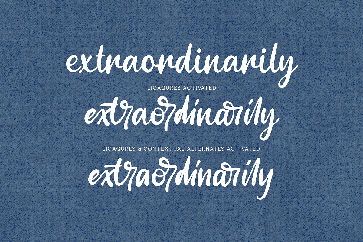 Sometime Yours - Script Typeface, a Script Font by VP Fonts (Photo 27 of 33)