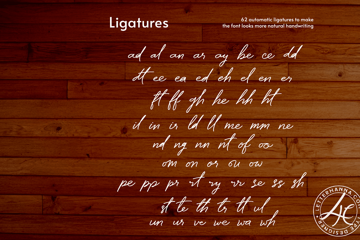 Astellan Font, a Handwritten Font by Letterhanna Studio (Photo 17 of 25)
