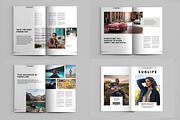 Minimal Lifestyle Magazine Template, a Magazine Template by xtratimebd (Thumbnail 3 of 4)