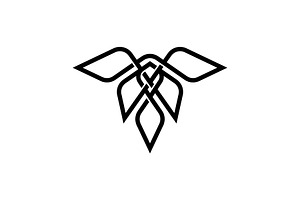 Unique Letter T Insect Logo, a Branding & Logo Template by Buqancreative