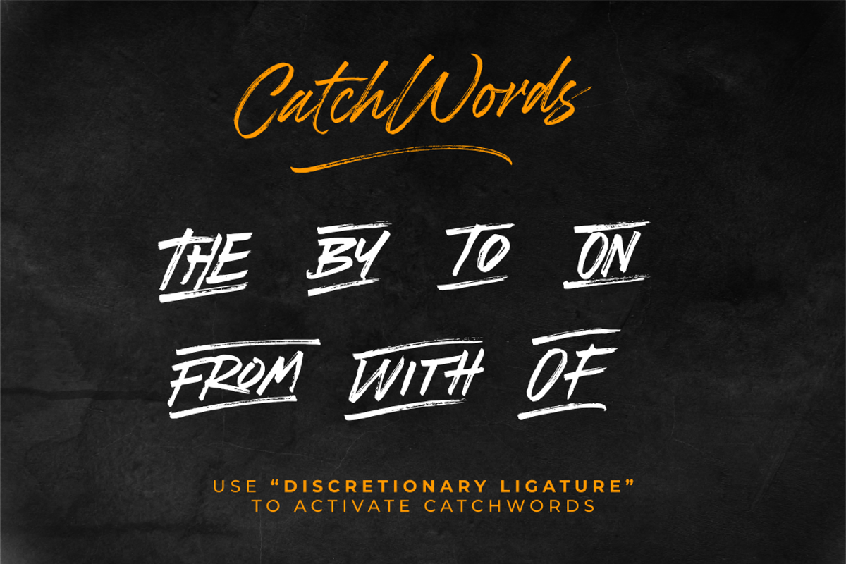 Brushwell - Dry Brush Font, a Script Font by Hendra Pratama (Photo 22 of 23)