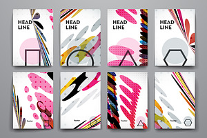 84 Abstract Brochures