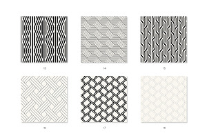 GEO Seamless Patterns Set