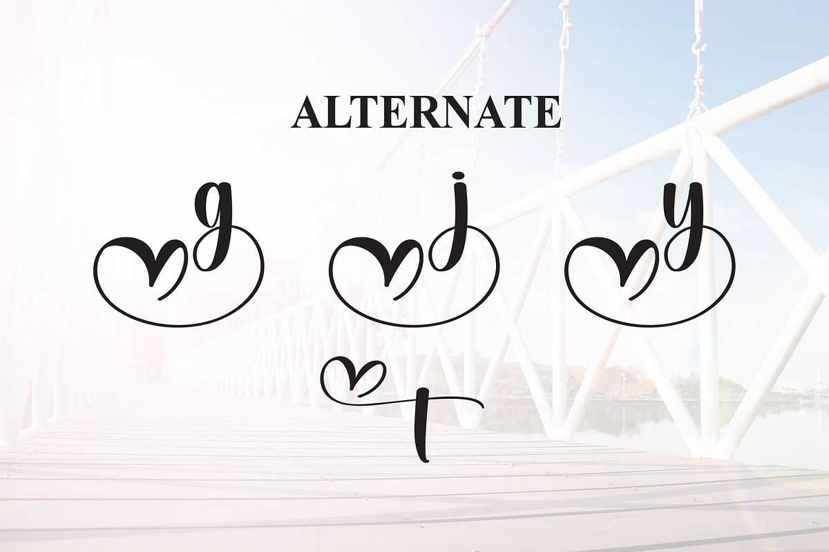 Bridgerton | Script Font, a Handwritten Font by Scratchones (Photo 8 of 9)