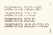 GLADWELL - Display Font, a Sans Serif Font by Luxima (Thumbnail 8 of 13)